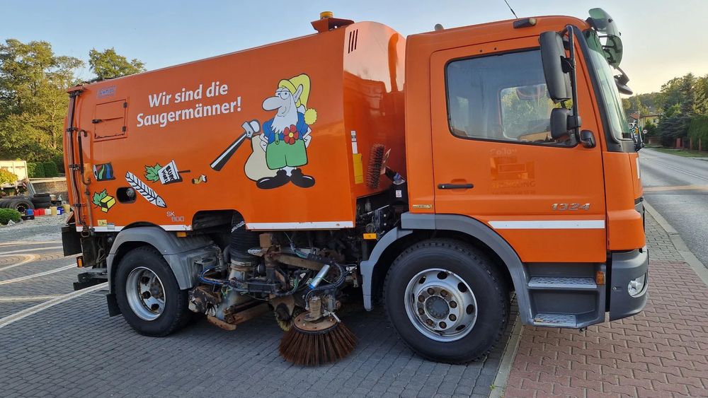 Mercedes-Benz Atego Zamiatarka z Niemiec  TOP TOP  Zamiatarka  z Niemiec