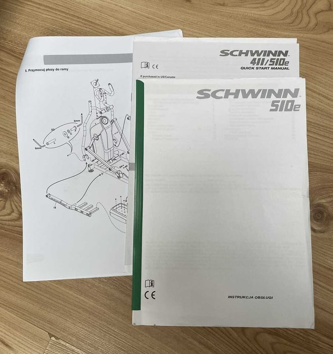 Orbitrek programowany Schwinn 510E stan bdb
