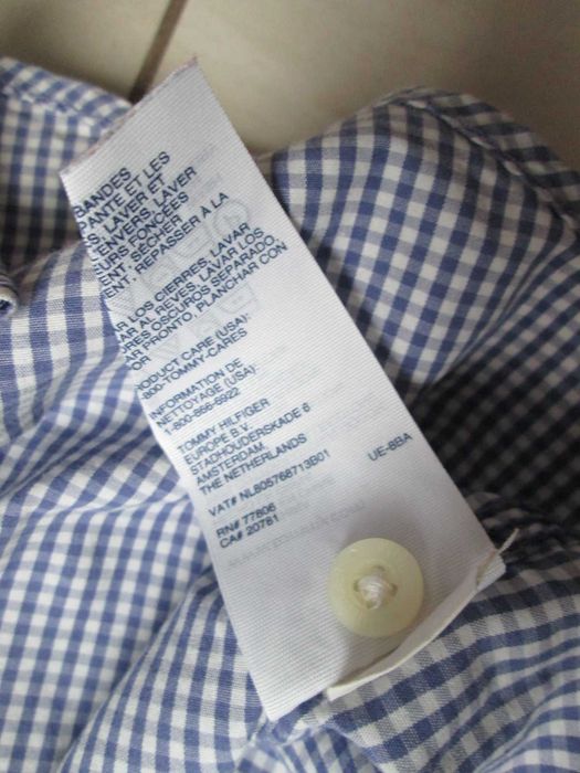 Tommy Hilfiger męska bawełniana koszula 100% bawełna M