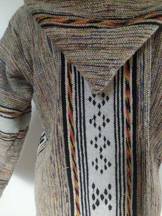 Bluza z kapturem hoodie Hand made z Peru XS s