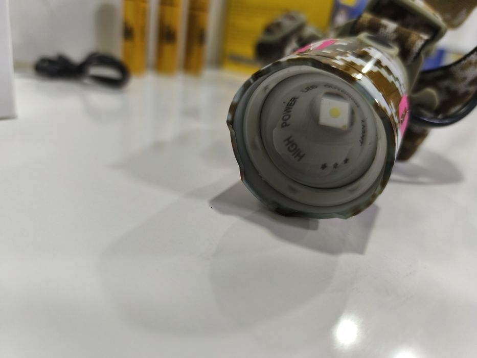 Lanterna Led de Cabeça - Led Laser