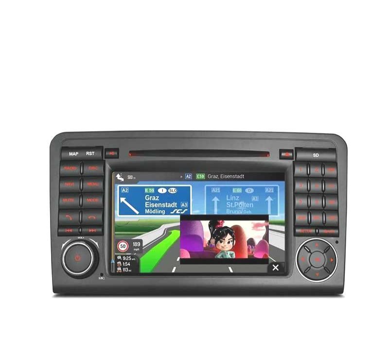 AUTO RÁDIO ANDROID 10 PARA MERCEDES QUAD CORE MULTIMEDIA DVD GPS