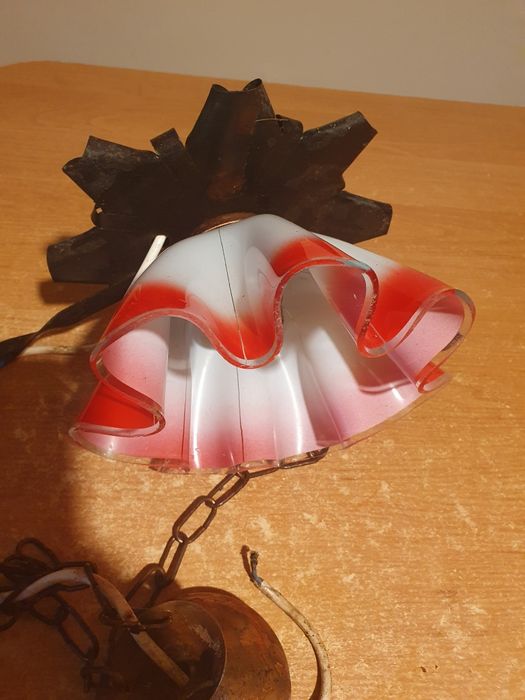 Lampa wisząca prl
