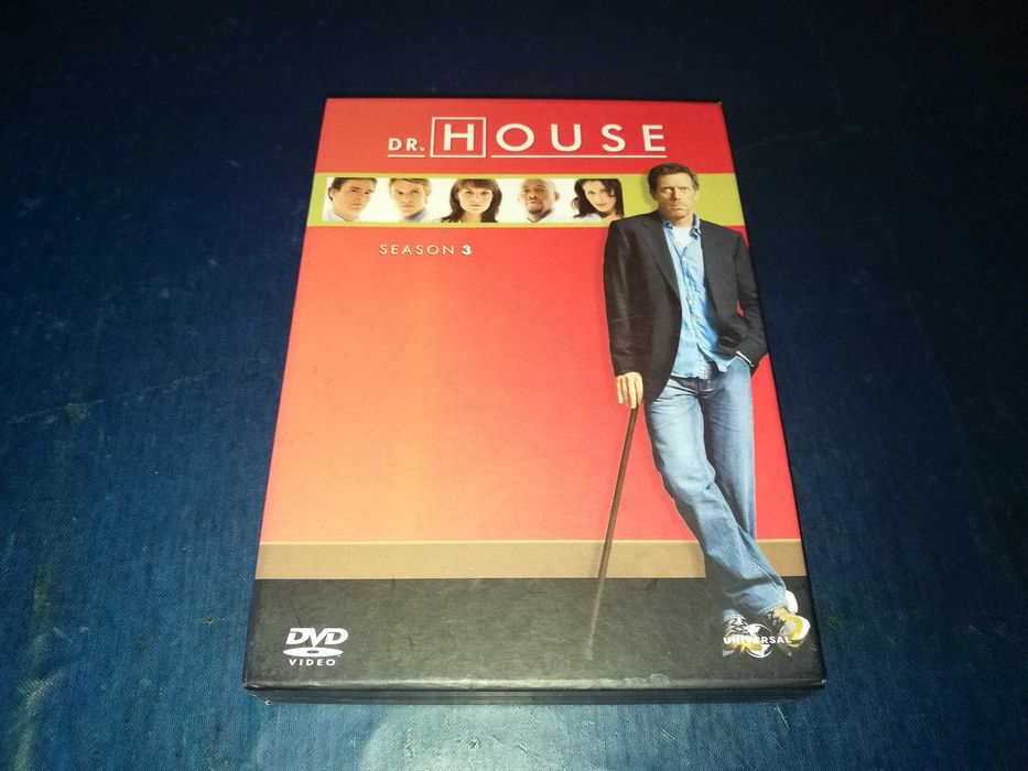 HOUSE - SEASON 3 DVD (legendagem em Inglês)