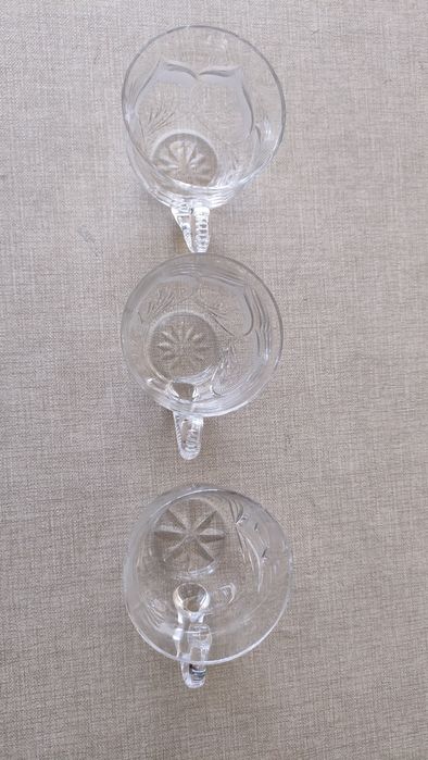 Filiżanki krysztalowe