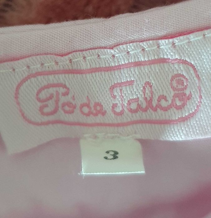 Blusa Pó de Talco - menina 3 anos