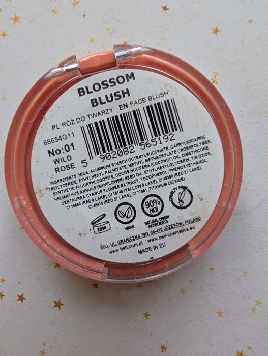 Róż Bell Flower Blossom Blush