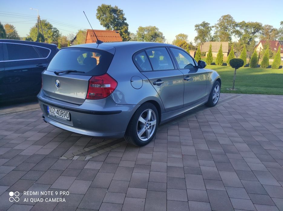 Sprzedam BMW seria1  Użytkowany przez kobietę stan bardzo dobry !