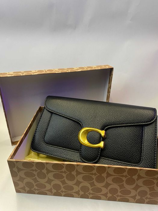 ХОРОША ЯКІСТЬ! Жіноча сумочка з фірмовою коробкою Coach Tabby Коуч