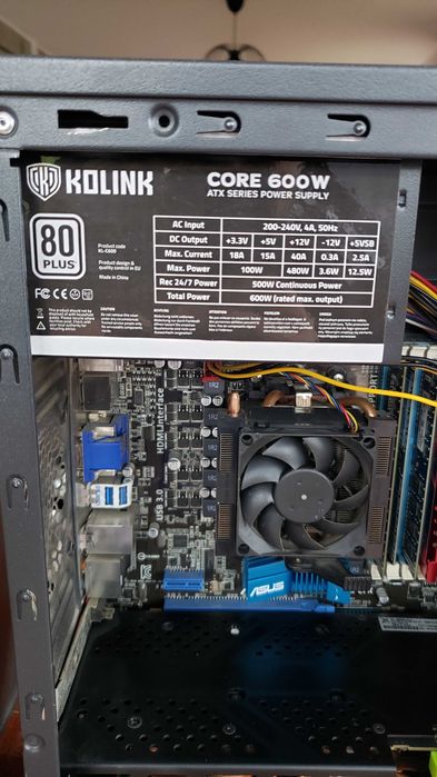 PC Gaming completo ou ás peças AMD FX 8350 4.2Ghz Radeon RX 580 8GB