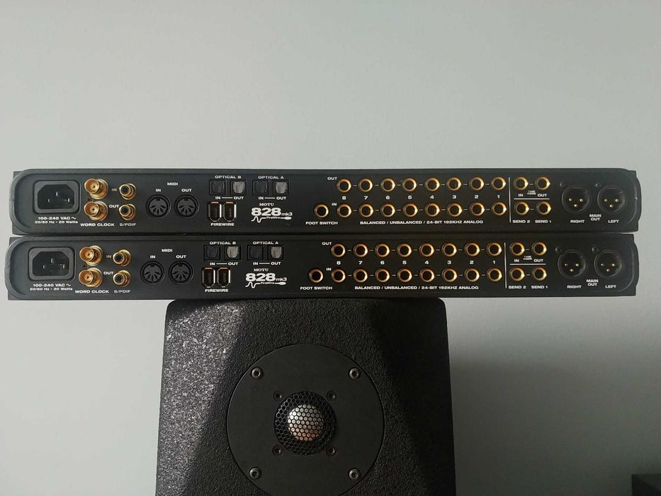 Motu 828 mk3 FireWire - Audio Interface