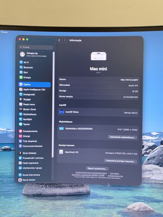 Mac mini m4 16 | 256