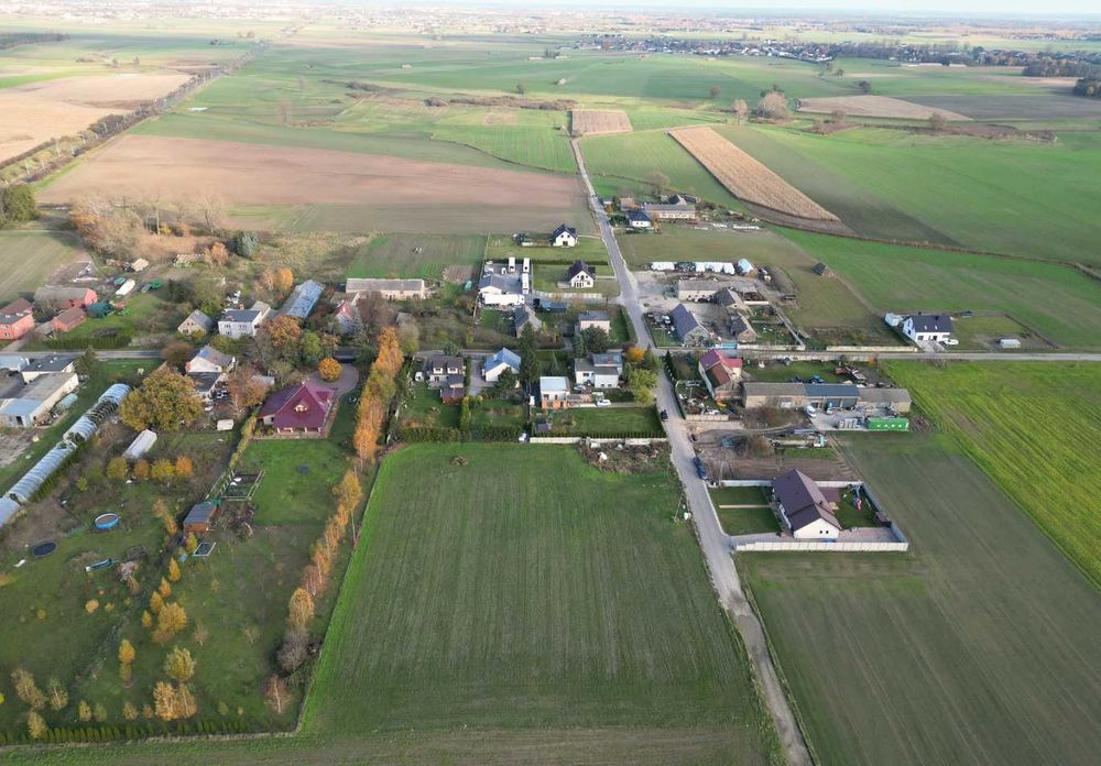 Działka Woźniki Potencjał Inwestycyjny Wydane WZ