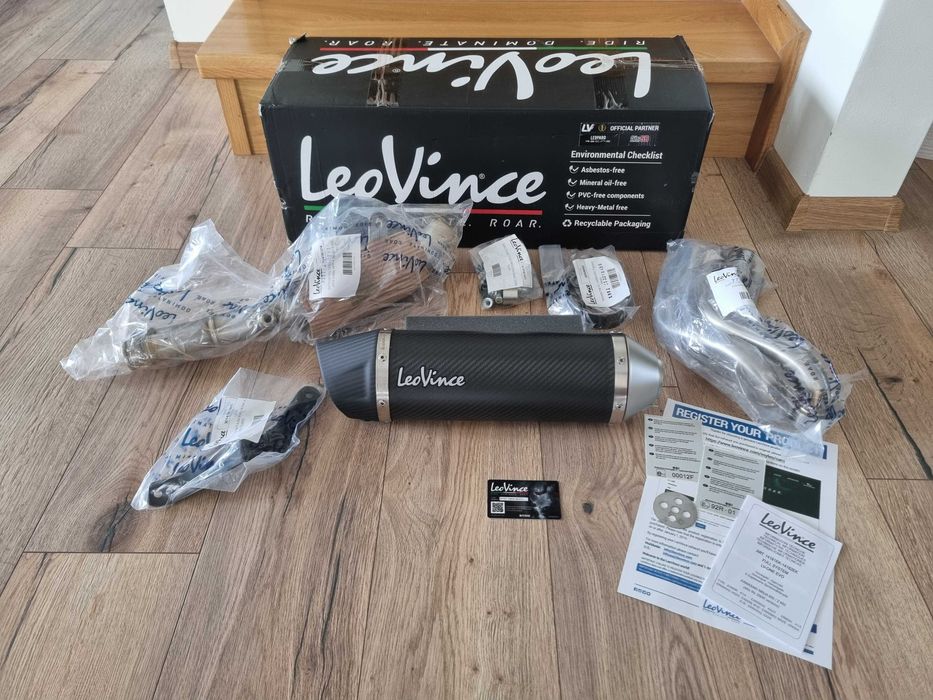 Kawasaki Z650 Z 650 oraz Ninja 650 Tłumik Wydech LeoVince 2017