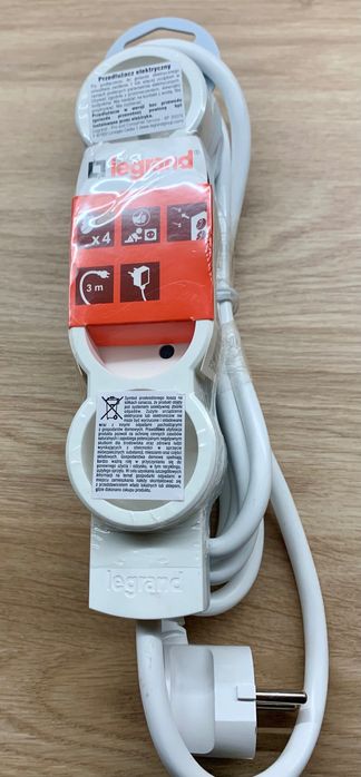 LEGRAND Listwa zasilająca 4 gniazda 3 m
