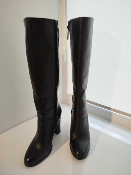 Зимові шкіряні чоботи Vitto Rossi 37