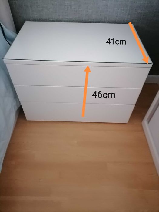 Conjunto cómoda e mesinhas sistema touch Novas