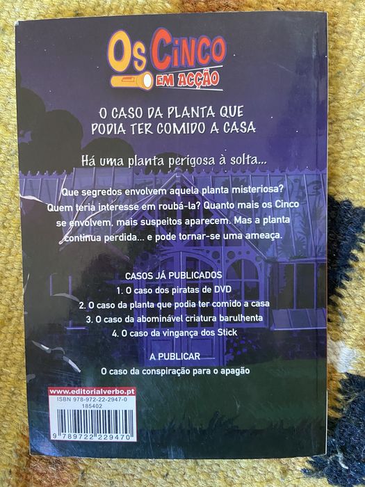 Os cinco em ação. O caso da planta que poderia ter comido a casa