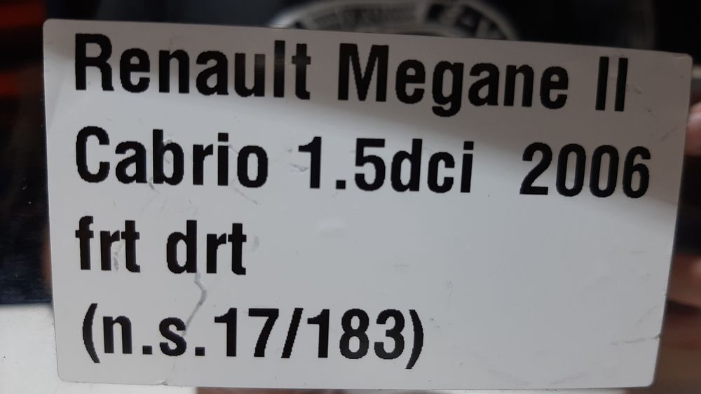 Retrovisor / espelho direito RENAULT Megane II CC (EM0/1_)