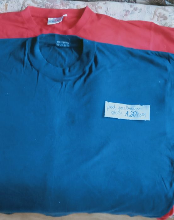 Triszerty bawełniane duże męskie