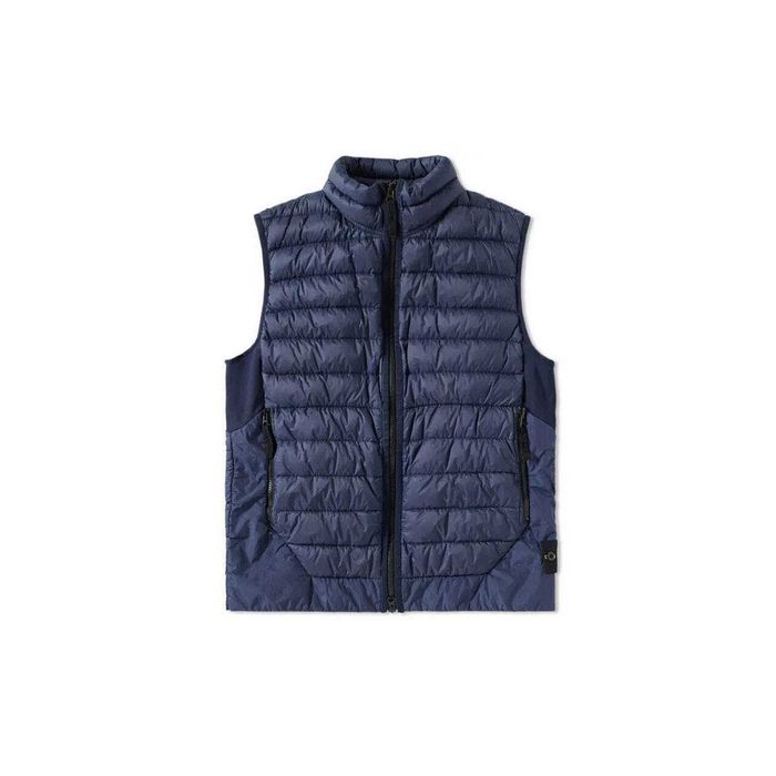 Жилет STONE ISLAND G0124 Garment Dyed Micro Yarn Down Gilet Navy