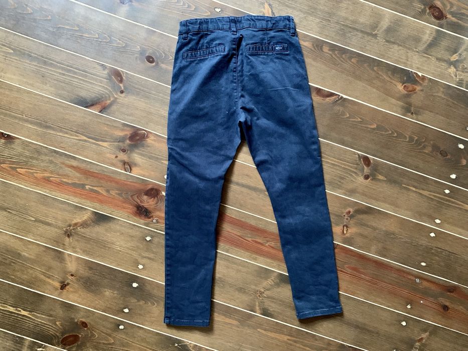 Spodnie chinos granat 134 cm H&M
