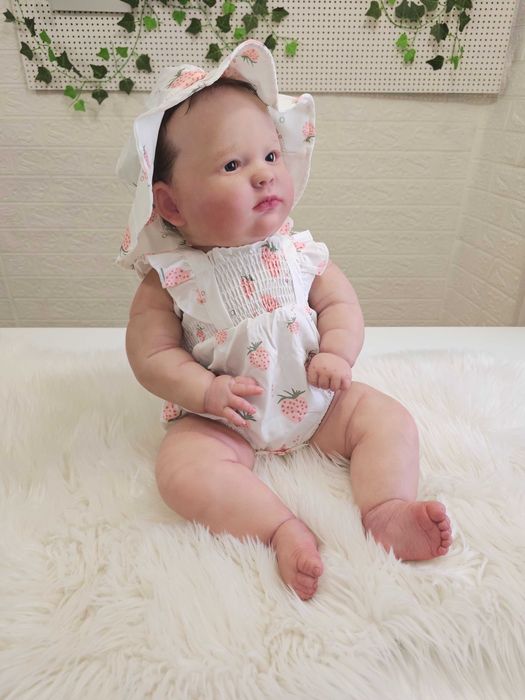 Bebé Reborn original 3 meses, boneca Reborn realista com certificado