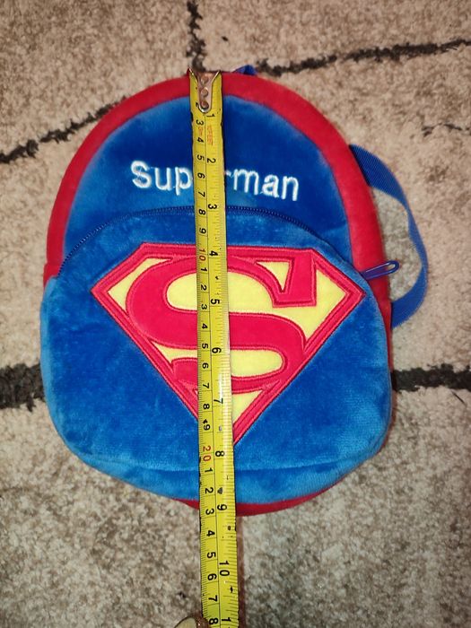 Pluszowy plecak Superman, do przedszkola