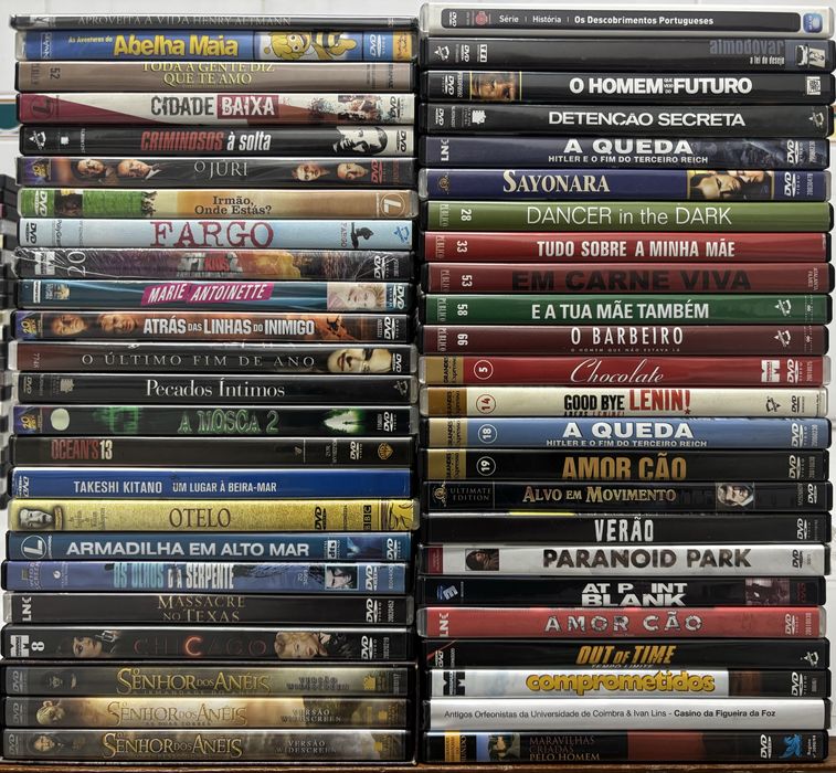 Lote 1 DVDs vários