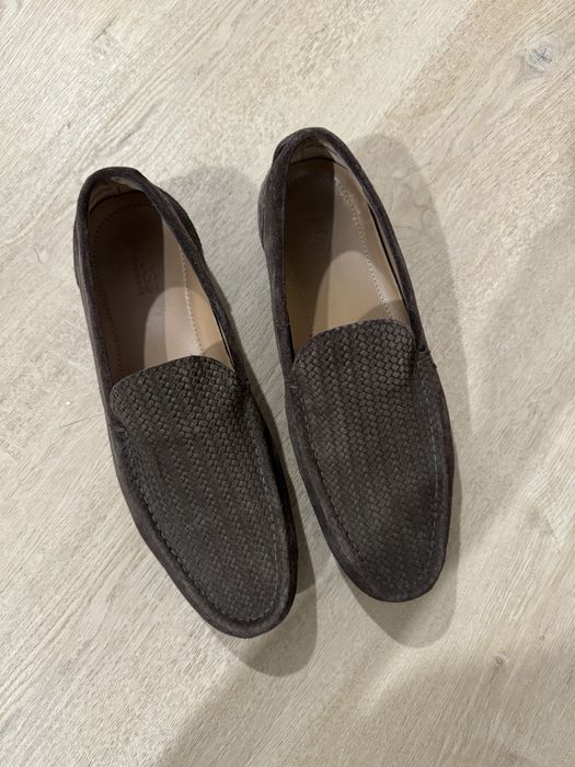 Hugo Boss чоловічі макасини натуральний замш 42 розмір