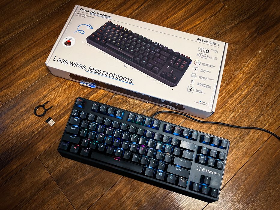 Klawiatura gamingowa ENDORFY Thock TKL Kailh Red RGB
