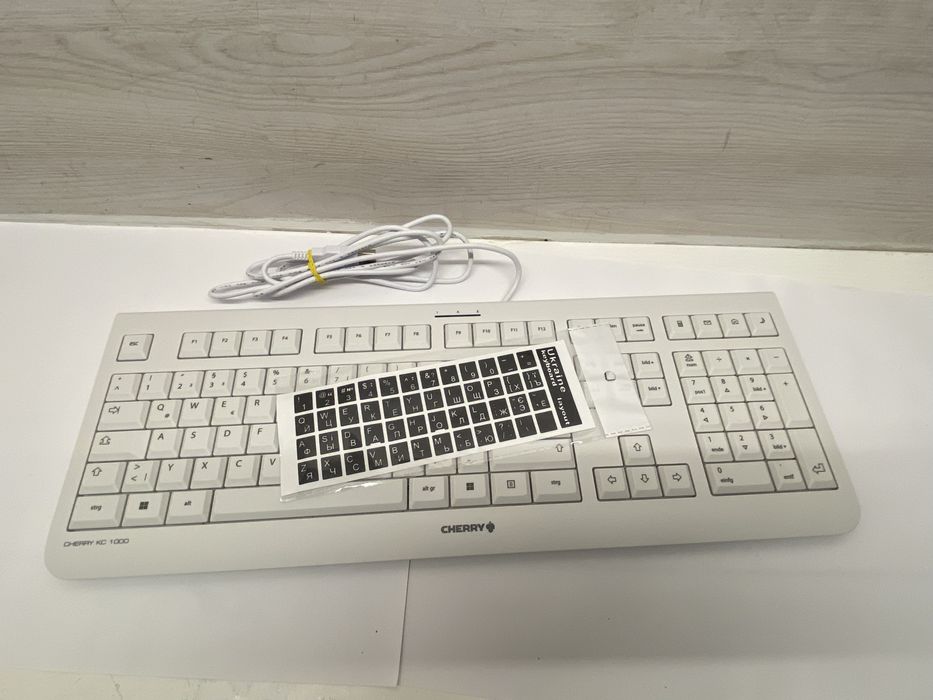 Клавіатура CHERRY KC 1000 JG-08 (нова, в упаковці)