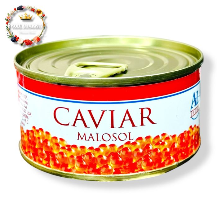 Икра Красная горбуши alaska malosol 140 грамм