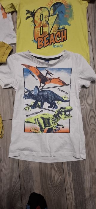 Zestaw T-shirtów rozm 128