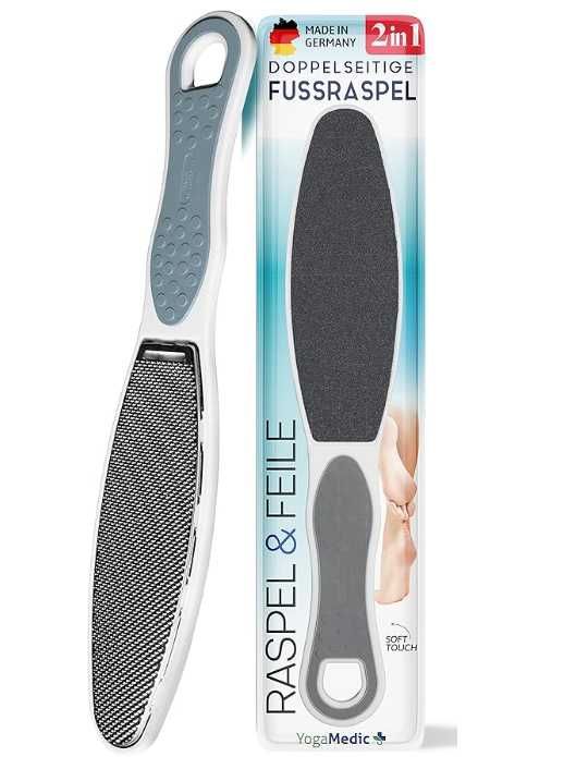 Tarka pilnik do pięt do zrogowaciałego naskórka 2 w 1