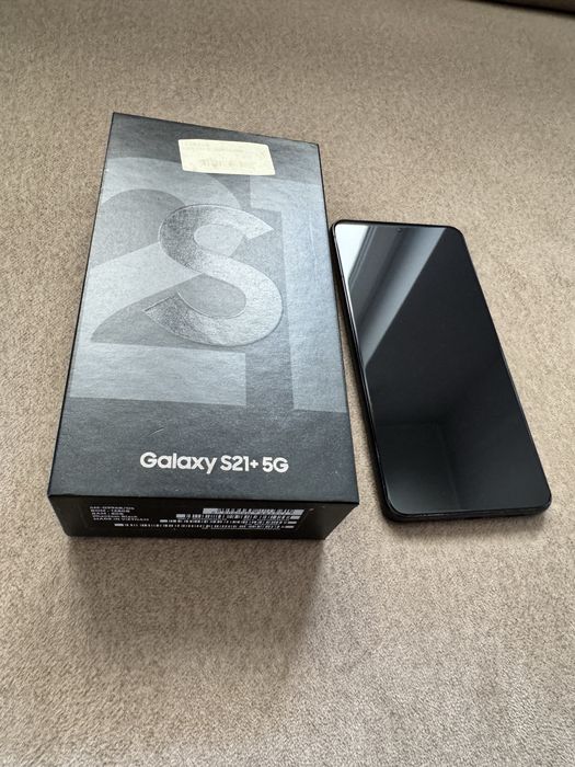 Samsung Galaxy S21+ 5G 128GB | Phantom Black | Stan Idealny