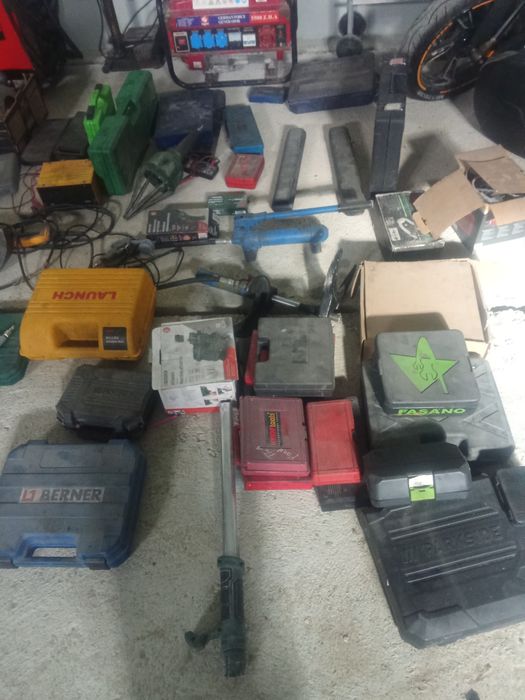 Ferramentas oficina mecânica e pintura