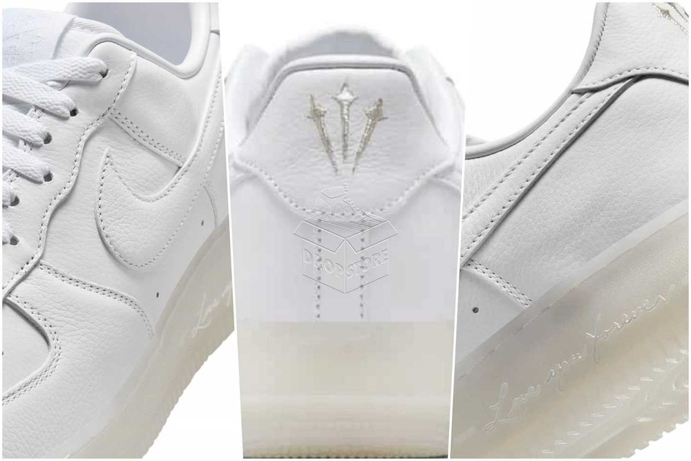 Nike AIR FORCE 1 Low Drake NOCTA Certified Lover Boy White Cobalt Tint – Buty | CZ8065–101