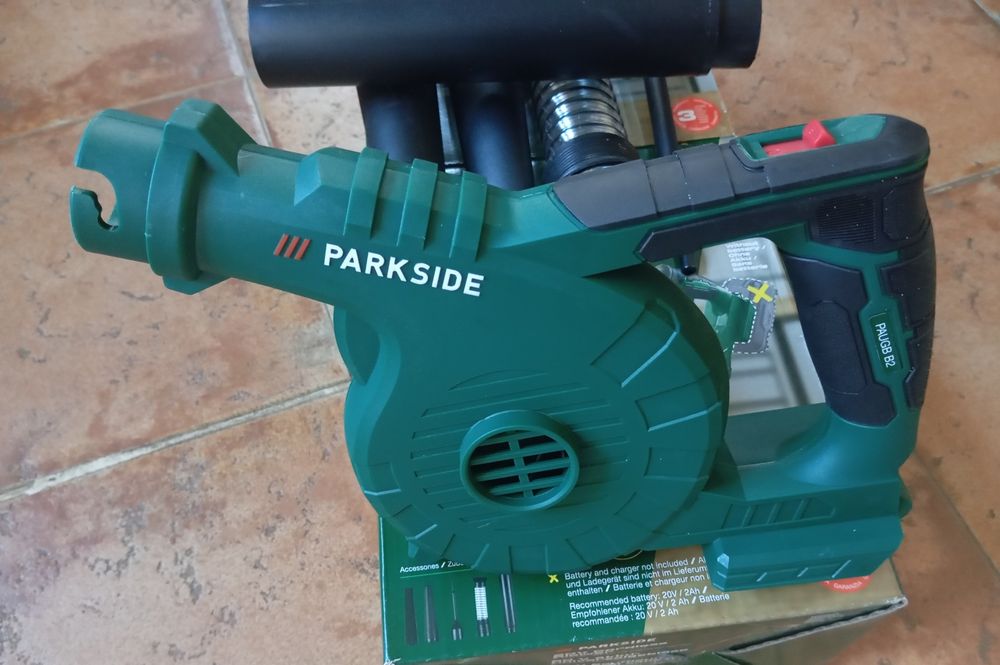 Soprador universal a bateria Parkside 20V