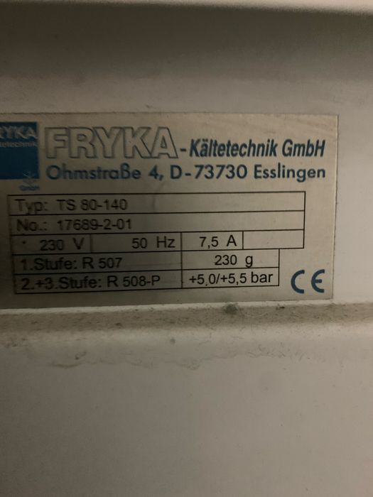 Zamrażarka nisko temperaturowa - 70°