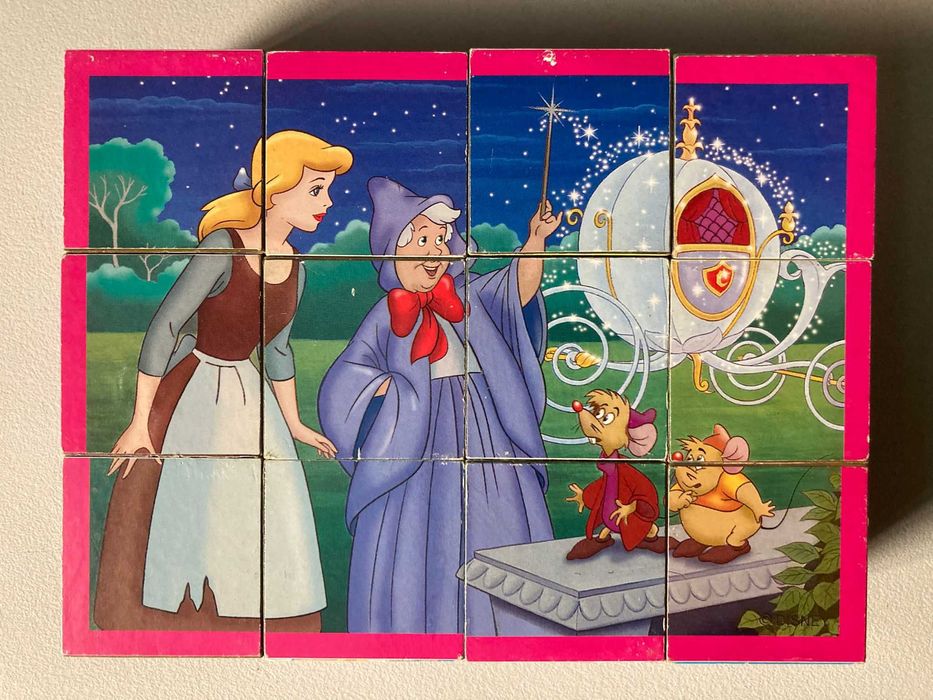 Disney Cinderella Cube Puzzles64741301753218127