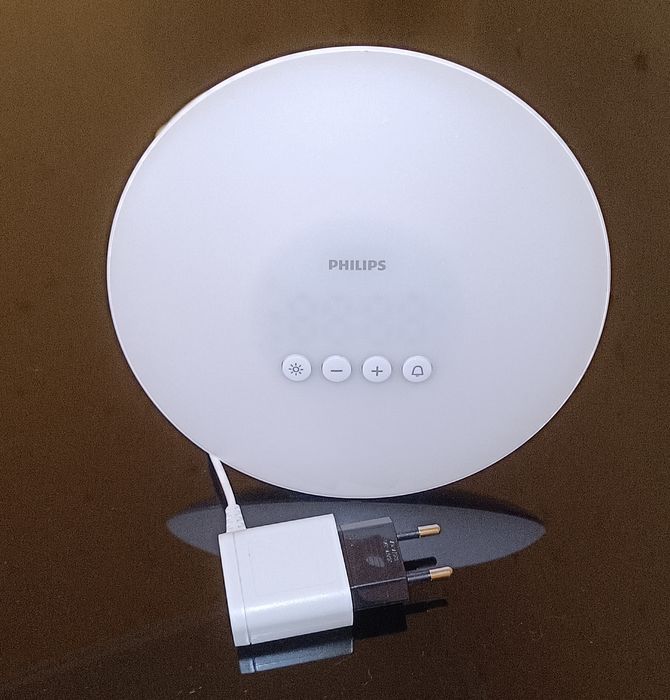 Настільний годинник Philips Wake-Up Light HF3500 світильник, будильник