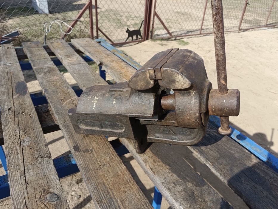 Niemieckie imadło 100mm 16kg masywne