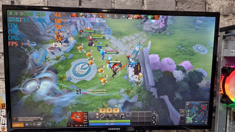 Игровой і5 gtx1030 2gb Dota2 GtaV Cs2