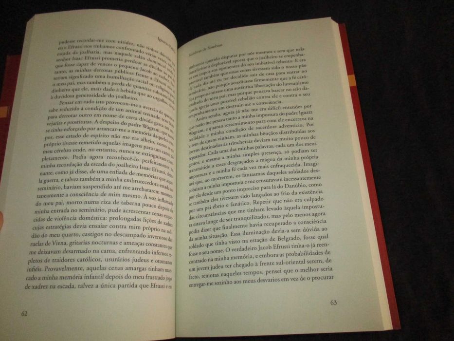 Livro Sombras de sombras Ignacio Padilla