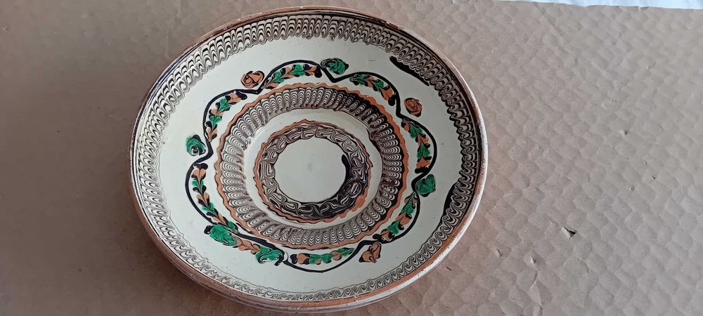 Fruteira de Barro Artesanal  25 cm