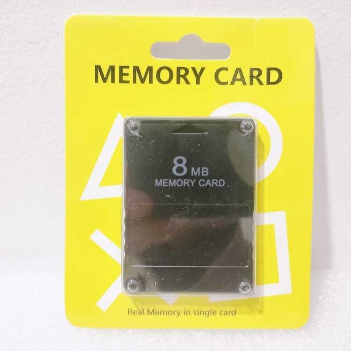 Cartão de memória 8MB para playstation 2 Novo em caixa