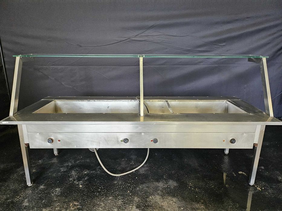 Expositores de banho maria para buffet e self-service