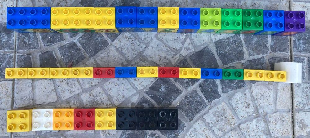 Conjunto de 34 Peças com Desenhos LEGO Duplo