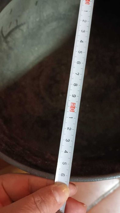 Panela de ferro de lareira